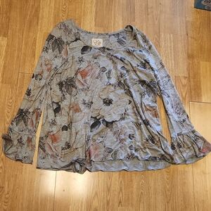 NWT Chaser floral swing top sz XL